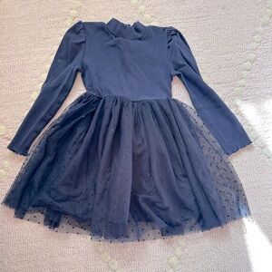 Long sleeve navy dress size 5